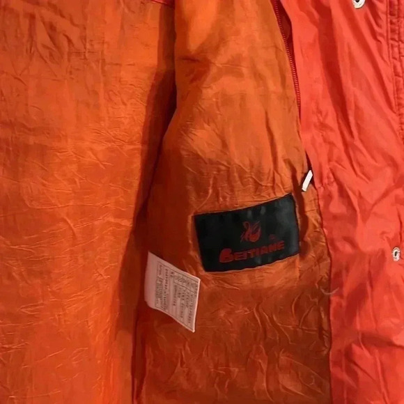 [M]Betty  Barclay Women Orange Mid Length Puffer Down jacket - Picture 8 of 10